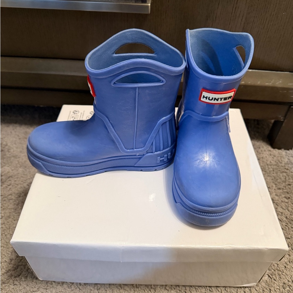 Hunter Kids Classic Blue Boots